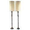 Pierre Casenove French Modern Bronze Table Lamps
