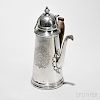 Queen Anne Sterling Silver Chocolate Pot