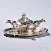 French .950 Silver Sauceboat