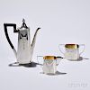 Three-piece Liebs Silver Co. Sterling Silver Coffee Service