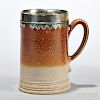 Salt-glazed Stoneware Ale Mug