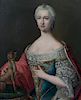 * Continental School, (18th/19th century), Portrait of a Lady with Ermine