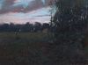 * Gustav Wolff, (German/American, 1863-1935), Figures in Landscape at Sunset