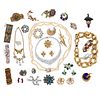 COLLECTION OF ASSORTED COSTUME JEWELRY