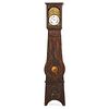 SWEDISH FAUX PAINTED TALL CASE CLOCK