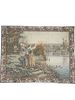 Vintage French Aubusson Style Scenic Wall Tapestry