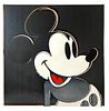 Andy Warhol Mickey Mouse Diamond Dust Screenprint