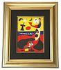 Joan Miro "L'Ete" Pochoir Lithograph In Colours