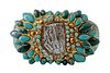 Alexis Bittar Neiman Marcus Inlaid Cuff Bracelet