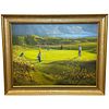 THE 9TH GREEN ROYAL BIRKDALE OIL PAINTING