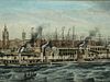 LIVERPOOL PADDLE FERRY SHIPS WATERCOLOUR PAINTING