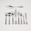 Wallace Grand Baroque Partial Sterling Flatware Set 
