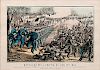 Currier & Ives Civil War Hand-Colored Lithographs 