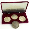 Collection of Four (4) New Orleans Morgan Silver Dollars.