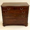 19th Century English Chinese Chippendale style Mahogany Chest of Drawers.