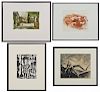 Various Printmakers: 4 Works