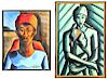 M. Desrosiers (Haitian, 20th c.) Two Paintings
