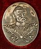 Antique Russian Imperial Silver Medal: Alexander III