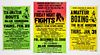 Vintage Blue Horizon Boxing Posters Posters