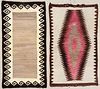 2 Early 20th C. Navajo Rugs