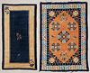 2 Chinese Rugs: 3' x 5'7" and 4'2" x 6'