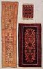 3 Vintage Afghan Rugs