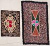 2 Antique American Hooked Rugs