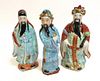 Three Chinese Wisemen Figures