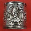 Medallion Coin by Unknown Coin Silver Napkin Ring w/ Mercury 1 1/2" x 1 3/4"