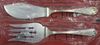 Floreale by Zaramella Argenti Italian Sterling Fish Serving Set 2pc 10 5/8" New