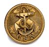Confederate Navy Officer's English-Made Coat Button 