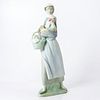 Girl With Cockerel 1014591 - Lladro Porcelain Figurine