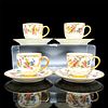 8pc William Guerin Limoges France Cup and Saucer