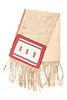 19th C. Sioux Beaded Hide Fringes Saddle Bags