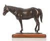 Joe Mozer "Horse at Rest" Bronze Sculpture c. 1975