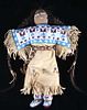 Lakota Sioux Trade Seed Beaded Tanned Hide Doll