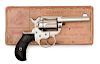 Model 1877 Colt Double Action Lighting Revolver In Original Cardboard Picture Box 