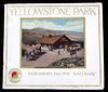 1915 Yellowstone Park Northern Railway Booklet