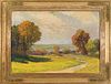 Frederick Harer, Am. 1879-1949, Gold Leaf Harer Frame, Wood, gilded