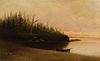 George McConnell, Am. 1852-1929, Diamond Cove, 1894, Oil on canvas, framed
