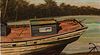 Stephen Etnier, Am. 1903-1984, "Fishing Boats, Nassau" 1960, Oil on canvas, framed