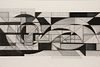 Seymour Fogel, Am. 1911-1984, Untitled, 1979, Pencil on board, framed under glass