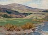 Horace Brown, Am. 1876-1949, "Shadows" Vermont, Oil on panel, unframed