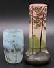 Two Art Glass Daum Nancy Vases