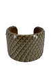 Brunello Cucinelli Wide Python Cuff Bracelet