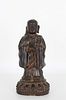 Antique Chinese Bronze Louhan Figure