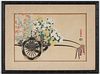 Chinese Antique Watercolor Painting, Signed