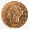 1891-S US Liberty Head $20 Gold Coin
