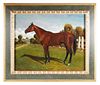 "Hastings" J. WILLIAM JOHNSON Horse Painting