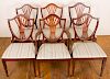 Hickory Chair Co. Hepplewhite Style Chairs, Six